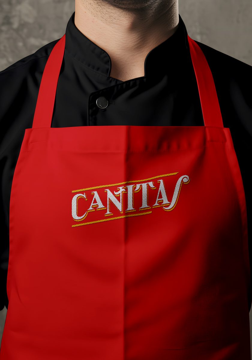 Cañitas delantal
